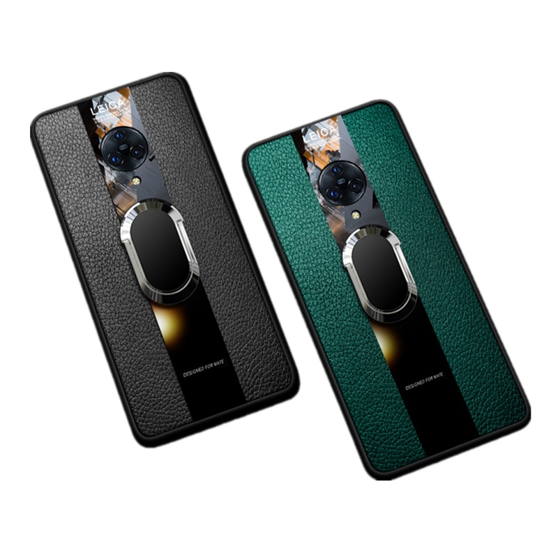 【送钢化膜】高铭宣vivonex3手机壳nex3s保时捷革商务男士5g VIVOnex3s中国红【带磁吸支架】+送钢化膜