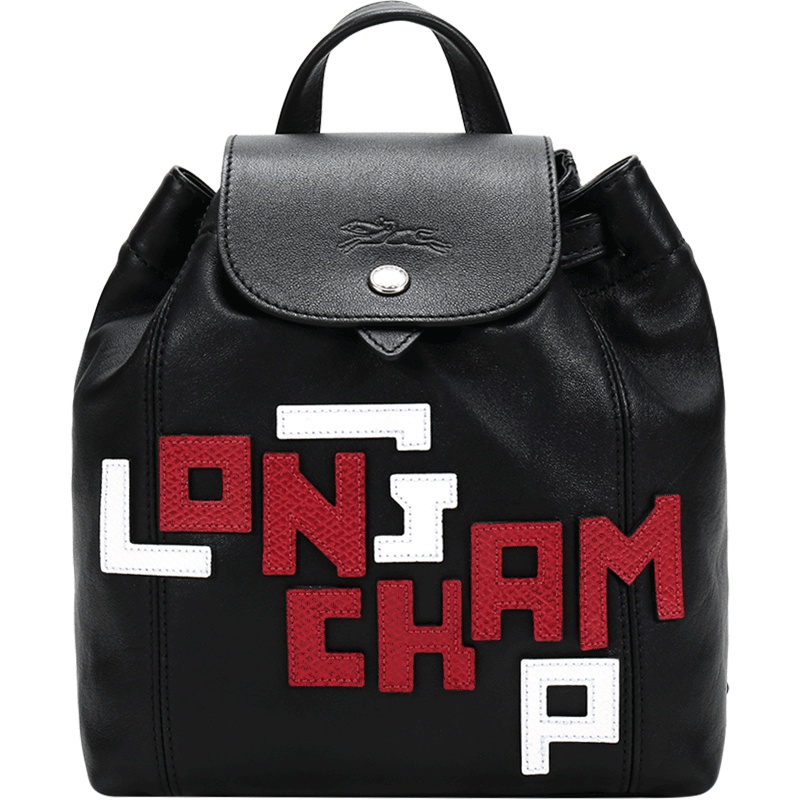 Longchamp 珑骧 女士LE PLIAGE CUIR LGP系列羊皮迷你双肩包 1306 755