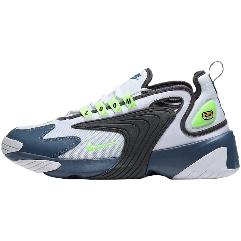 NIKE耐克男鞋休闲鞋ZOOM 2K潮流复古熊猫老爹运动鞋AO0274