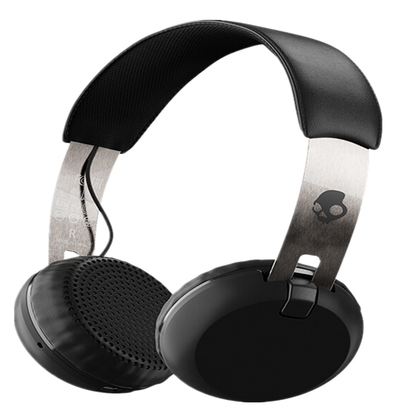 骷髅头(Skullcandy)GRIND WIRELESS S5GBW-J543 运动无线蓝牙通话耳机 黄色