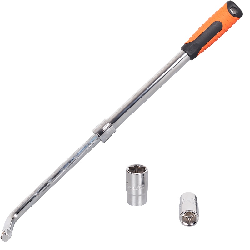 [苏宁自营]工蜂 AS009-04G L型加长汽车轮胎拆卸维修汽修机修两用套筒扳手