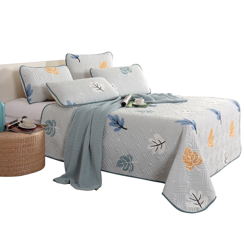 金丝莉 JX-1153 绗绣被垫三件套床上用品套装 (套)