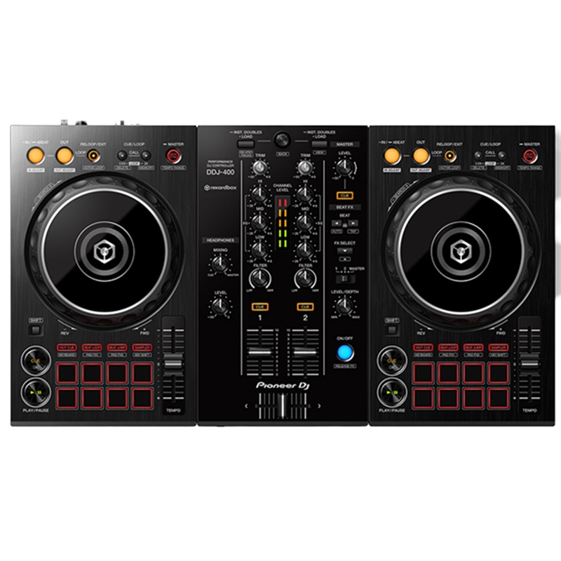 Pioneer 先锋 DDJ-400 Rekordbox DJ控制器DJ音响设备金属