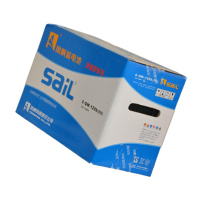 风帆 免维护电瓶 蓄电池 6-QW-120B(850) 12V 120AH 400*170*210 两侧锥柱桩头 1块