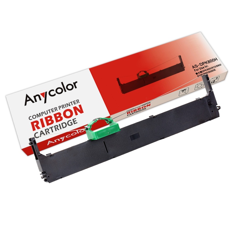 欣彩 DPK800H色带(色带架含芯)黑色单支装(适用富士通 DPK800H DPK800)色带芯:13mm*26.5m