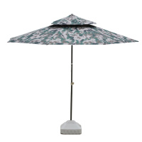 兵行者 BXZ-MCZYS 户外防晒迷彩遮阳伞加厚加大迷彩遮阳伞带底座 迷彩遮阳伞