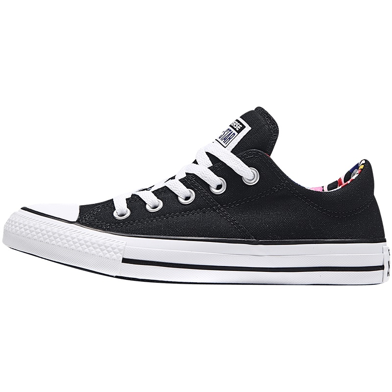 【自营】CONVERSE匡威女鞋帆布鞋Chuck Taylor印花休闲鞋559873C 黑色