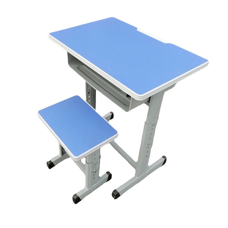涡润+单柱升降课桌凳GR214