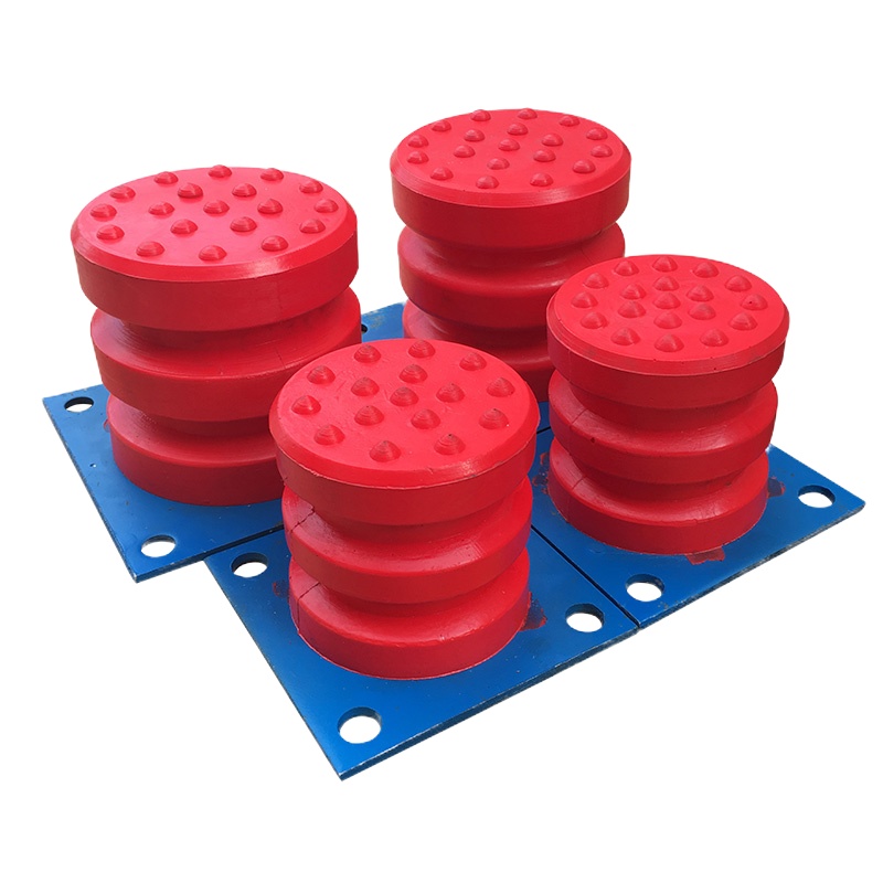 秒会达 天车防撞缓冲胶Ф100*100*±5mm（配套螺杆直径：16*长35mm高密度聚氨酯材料