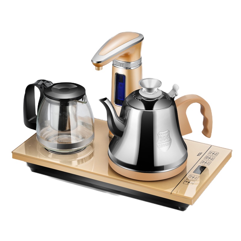 TCL 全自动上水壶电热烧水壶泡茶专用家用电茶炉具茶壶电磁炉茶台一体
