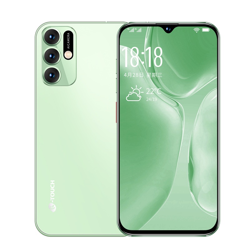 天语Y9 幻彩玻璃机身智能手机 6.62英寸高清水滴全面屏游戏拍照老人学生4G全网通手机 烟雨绿 32GB