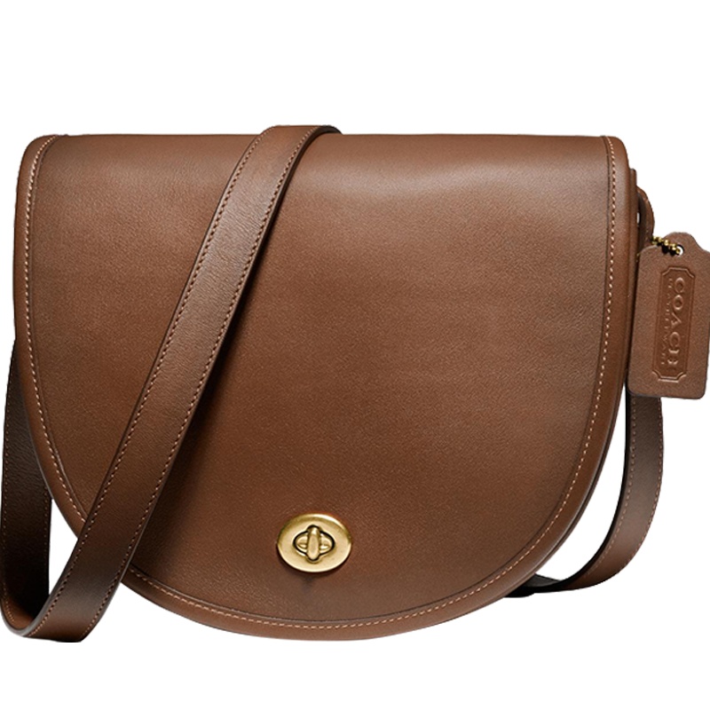 【预定】COACH/蔻驰Saddle 旋转扣单肩包194 22*19*7CM