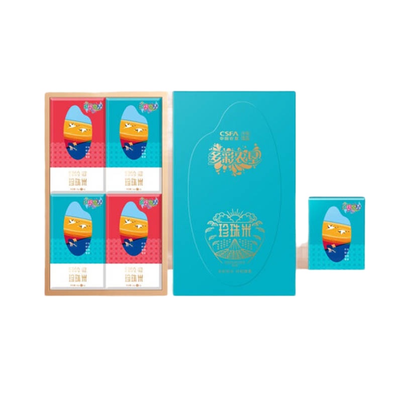 中国农垦 大米礼盒中垦优选珍珠香米(袋装)