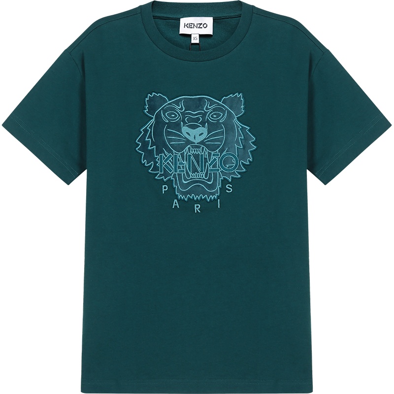 KENZO 高田贤三 男士 胶囊系列棉质宽松版圆领短袖T恤 FA6 5TS065 4YI