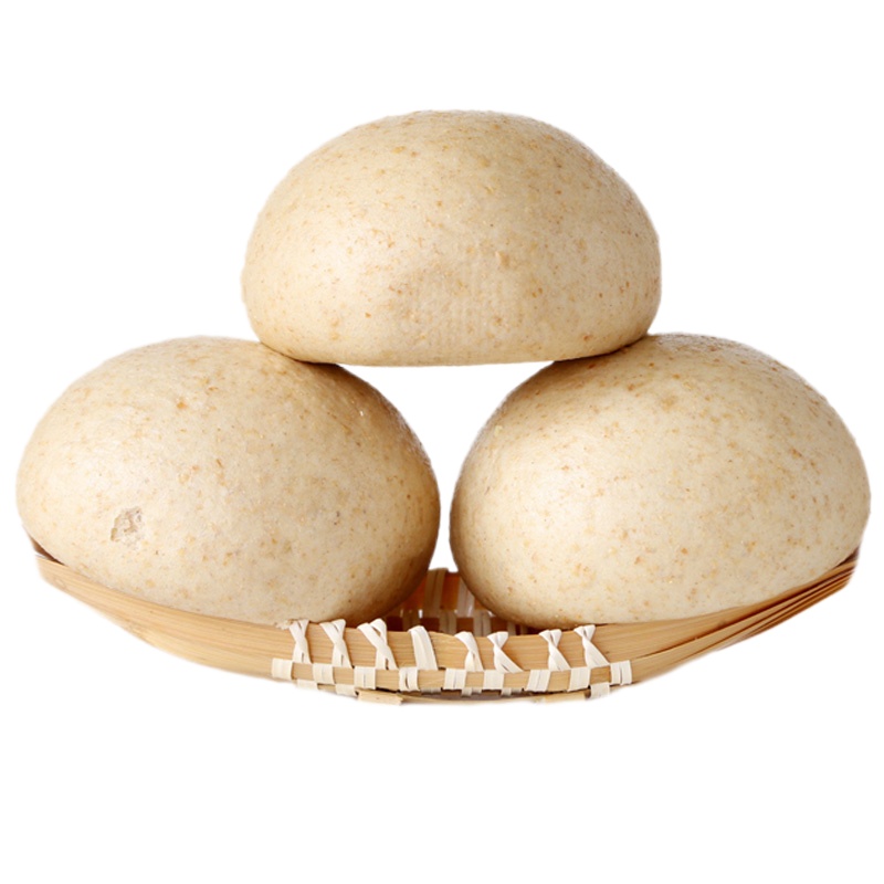 农家石磨面粉 全麦大馒头 手工粗粮老面馒头早餐馍馍 20个装