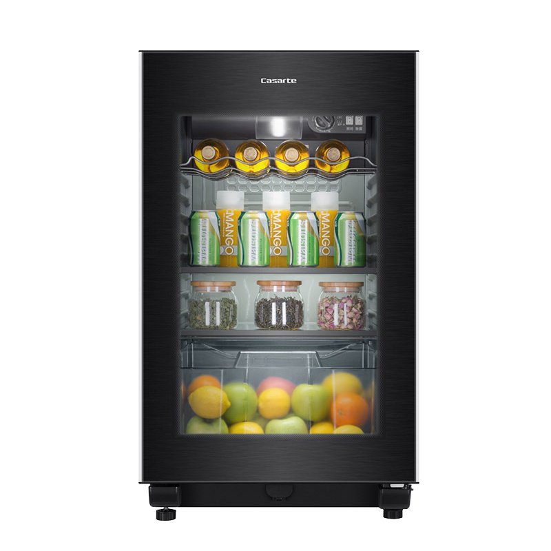 卡萨帝(Casarte)DS0106B 106升 冰吧 茶叶柜 母婴冰箱 展示柜 饮料柜 雪茄柜 冷藏柜 商务冰箱