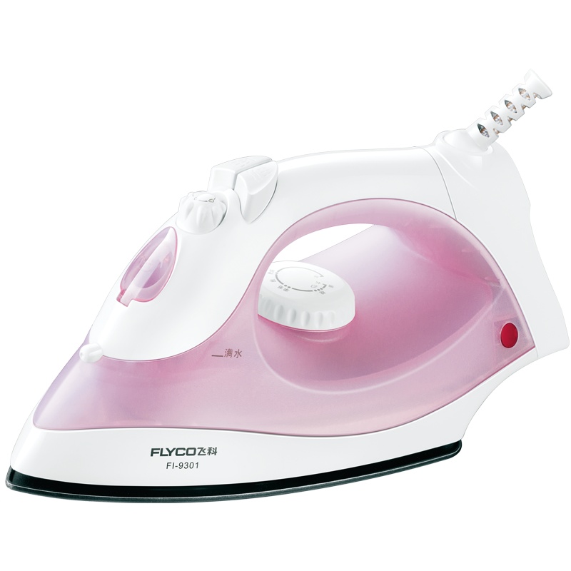 飞科（FLYCO）蒸汽式电熨斗FI9301 大功率两档蒸汽温度指示自动除垢喷雾功能家用手持电熨斗