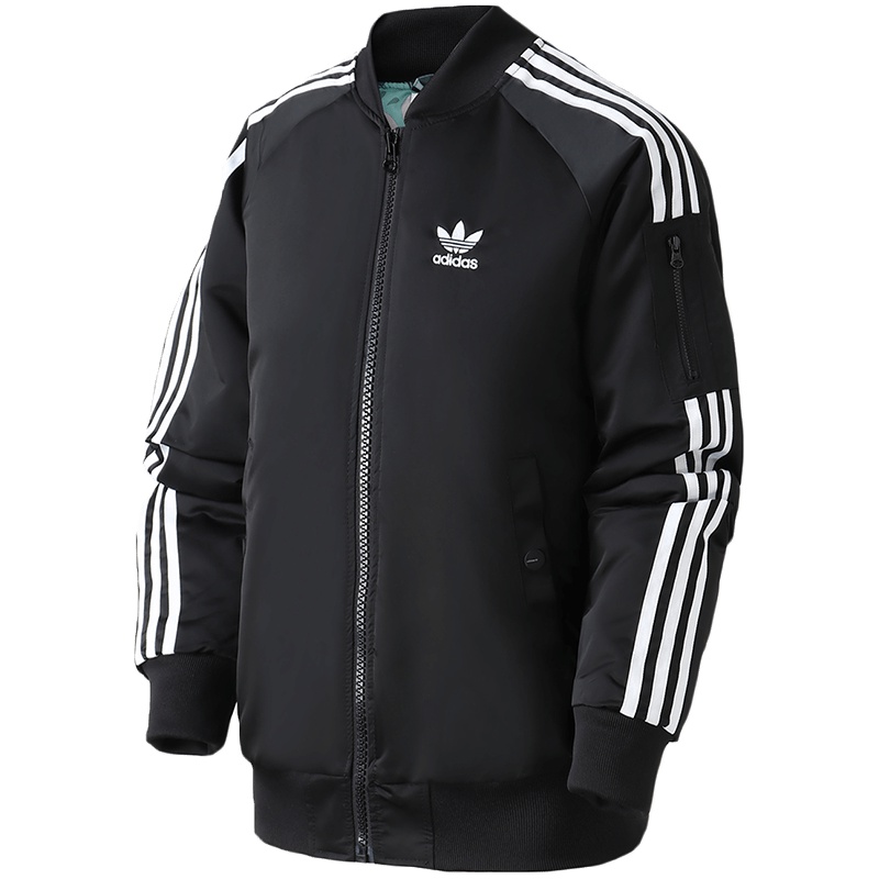 adidas阿迪达斯三叶草女基础运动休闲外套DV2666 30 DV2666黑色