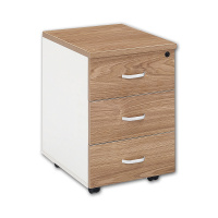 钜晟办公家具板式活动柜移动冲抽屉小柜18G01