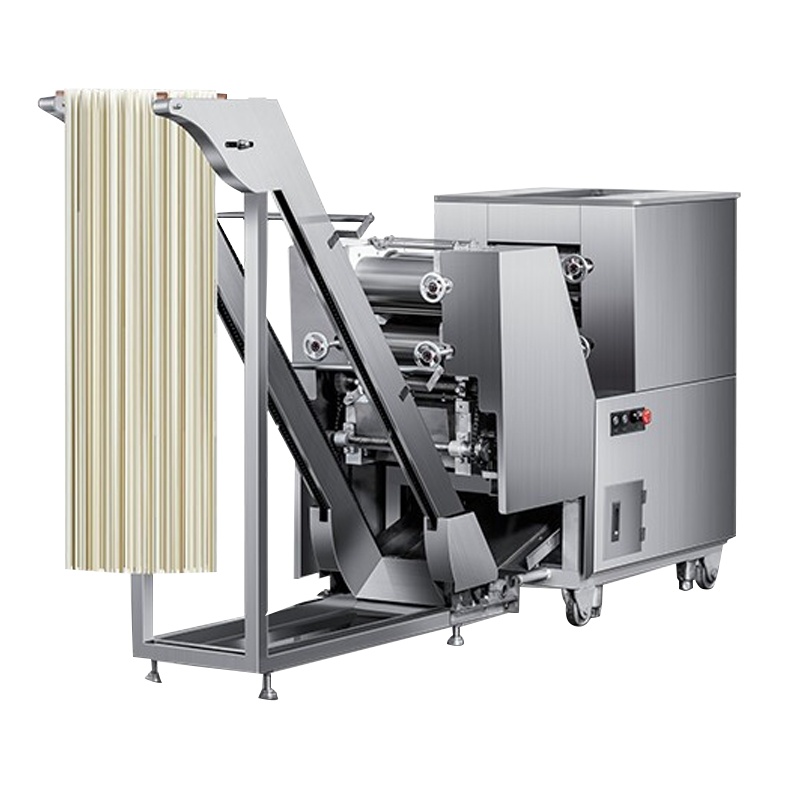 德玛仕DEMASHI 商用面条机全自动大型压面机鲜湿面机多功能叠皮和面一体机爬杆挂面机JCQ-YMJ120A(380V)