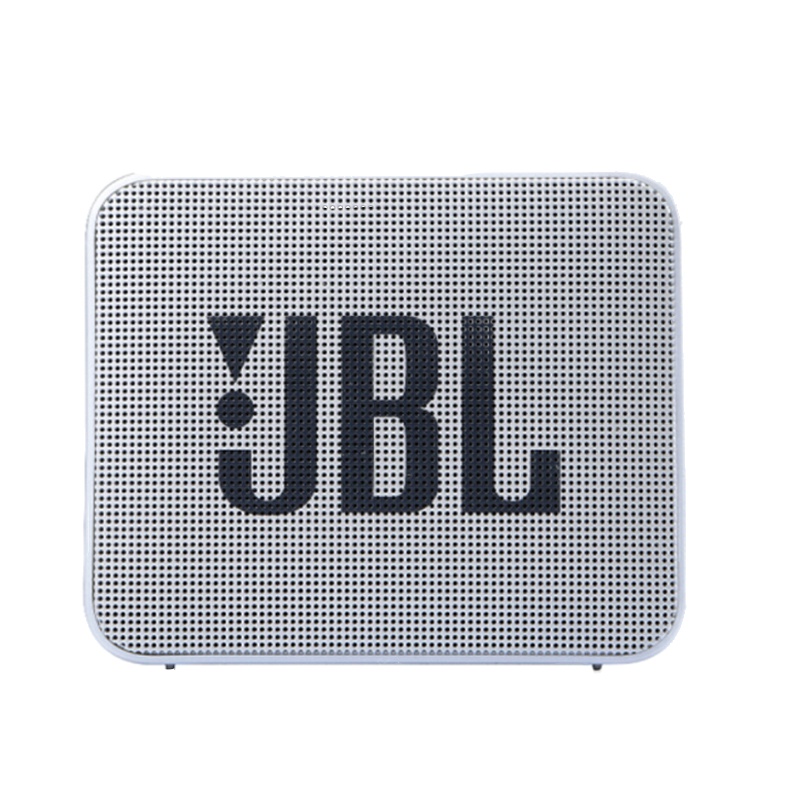 JBL GO2 音乐金砖二代 蓝牙音箱 低音炮 户外便携音响 迷你小音箱 可免提通话 防水设计 哑光灰