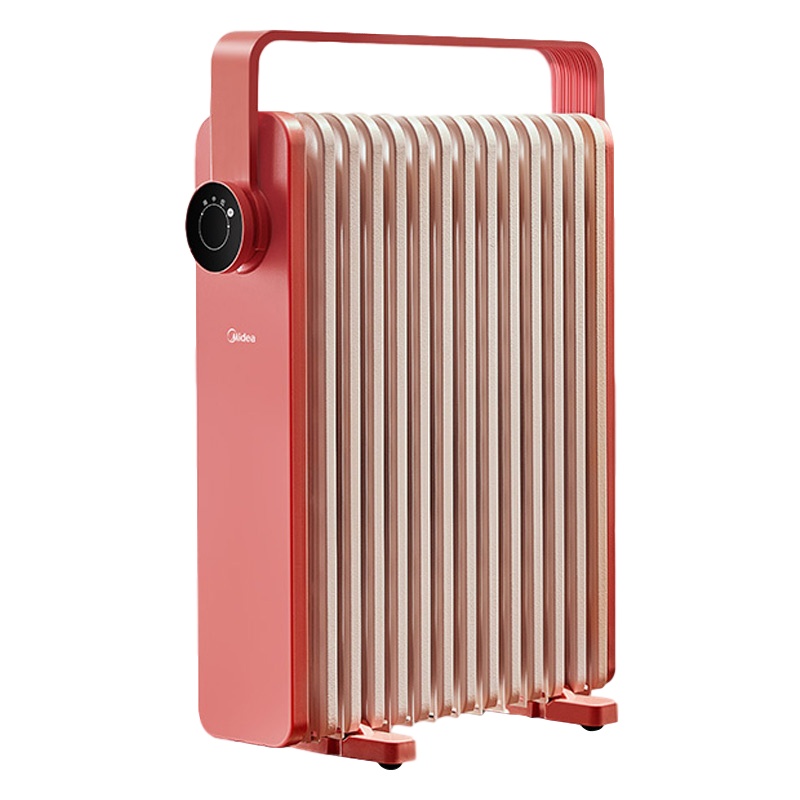 美的(Midea) HYX22K 取暖器 电热油汀 干衣加湿 三档调温 倾倒断电 家用节能电暖器