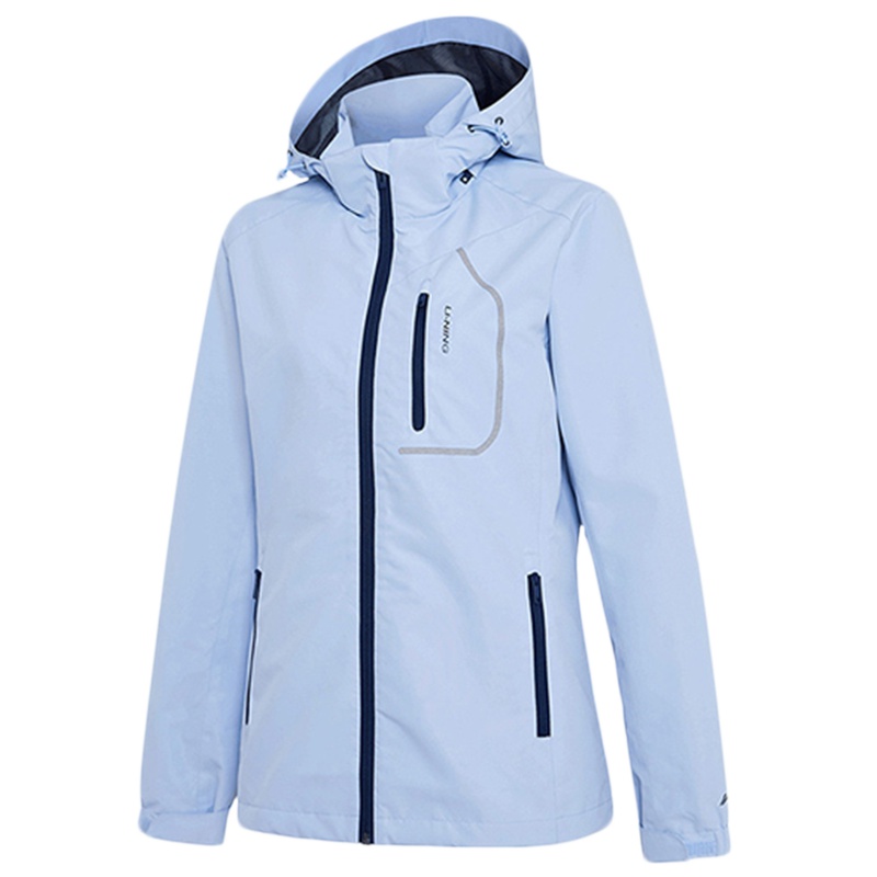 李宁女款休闲运动风衣卫衣