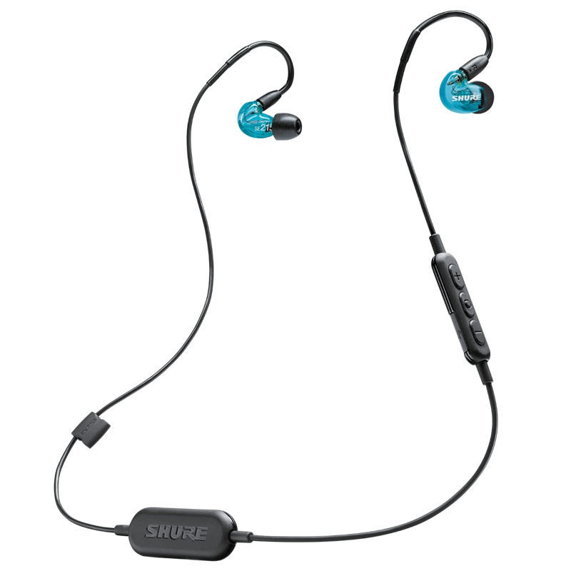 Shure/舒尔 SE215-BT1无线蓝牙音乐耳机 入耳式运动蓝牙挂耳式塞