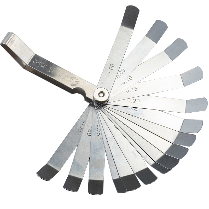 世达(SATA)16件套塞尺 塞规间隙尺厚薄规 0.05-1.00mm 09402(两个起定)