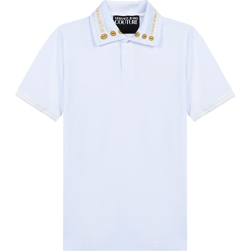 VERSACE JEANS COUTURE 范思哲 男士 棉质短袖POLO衫B3GWA7T6 36571