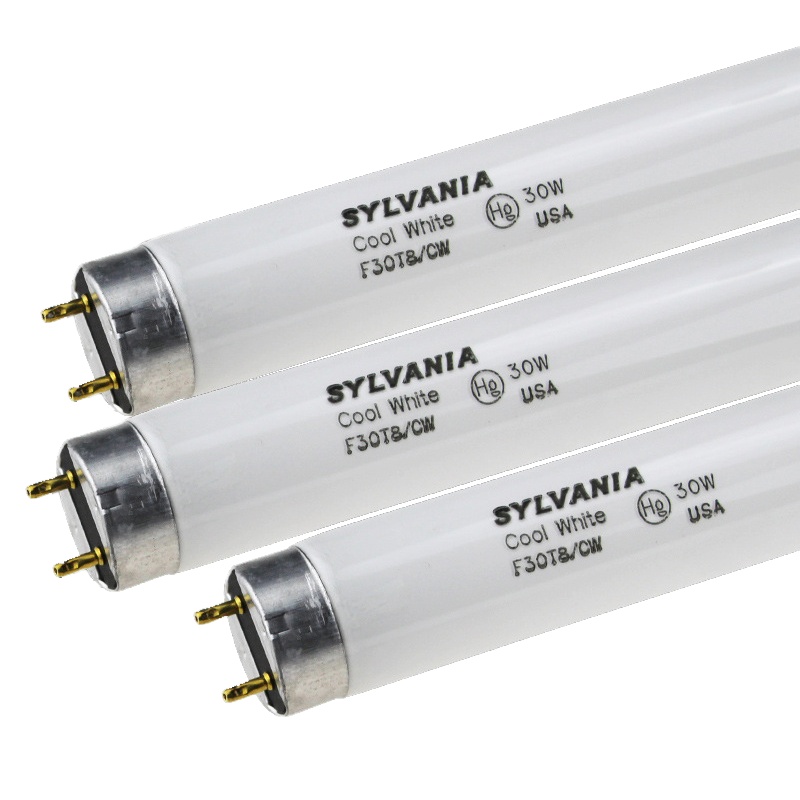 SYLVANIA喜万年对色F30T8/CW CWF 4150K标准光源看色灯箱30W灯管