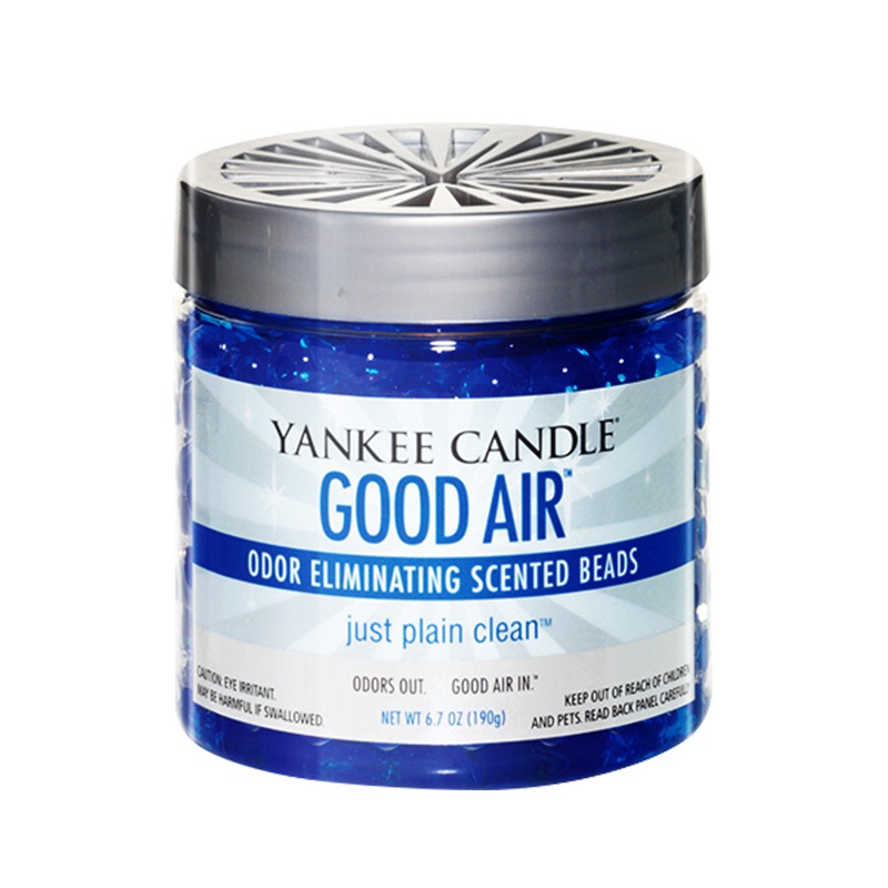 Yankee Candle扬基蜡烛美国车用车载香水家用无火香薰香氛散香珠好空气蓝