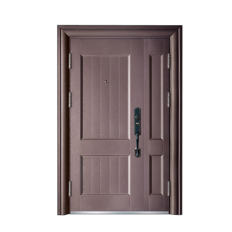 梵蒙 防盗门10公分全开槽平板拼接别墅防盗门子母门 型号:海