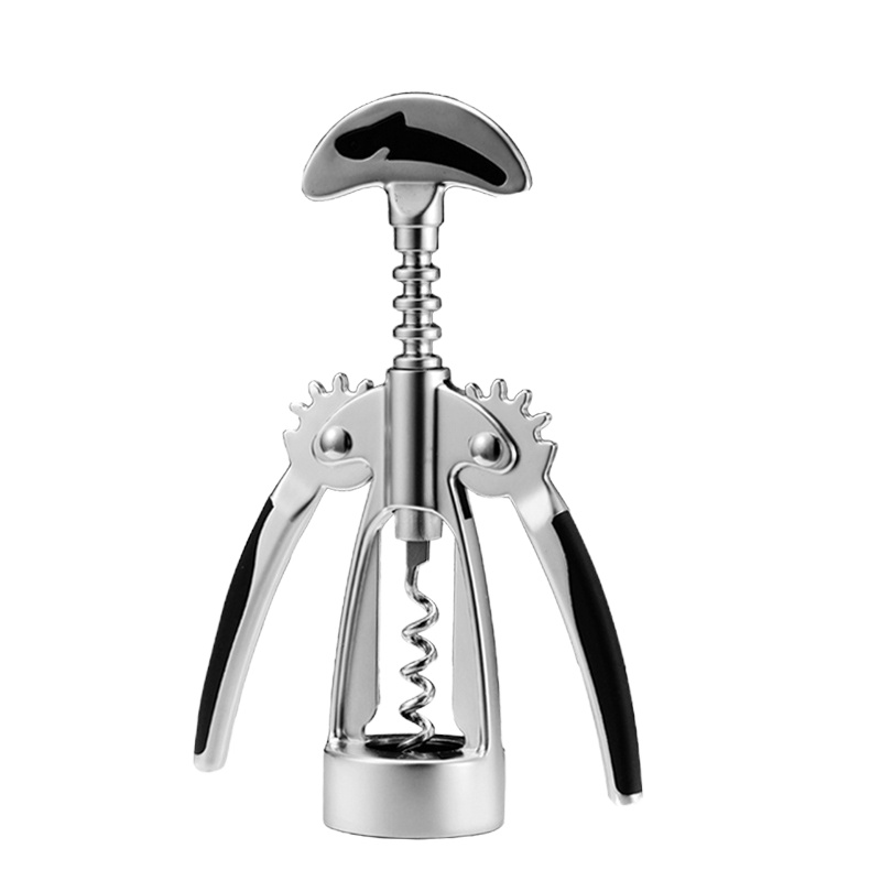 海豚恋人不锈钢锌合金红酒开瓶器葡萄酒起子启瓶器省力家用酒启 FENGHOU 简约款开瓶器