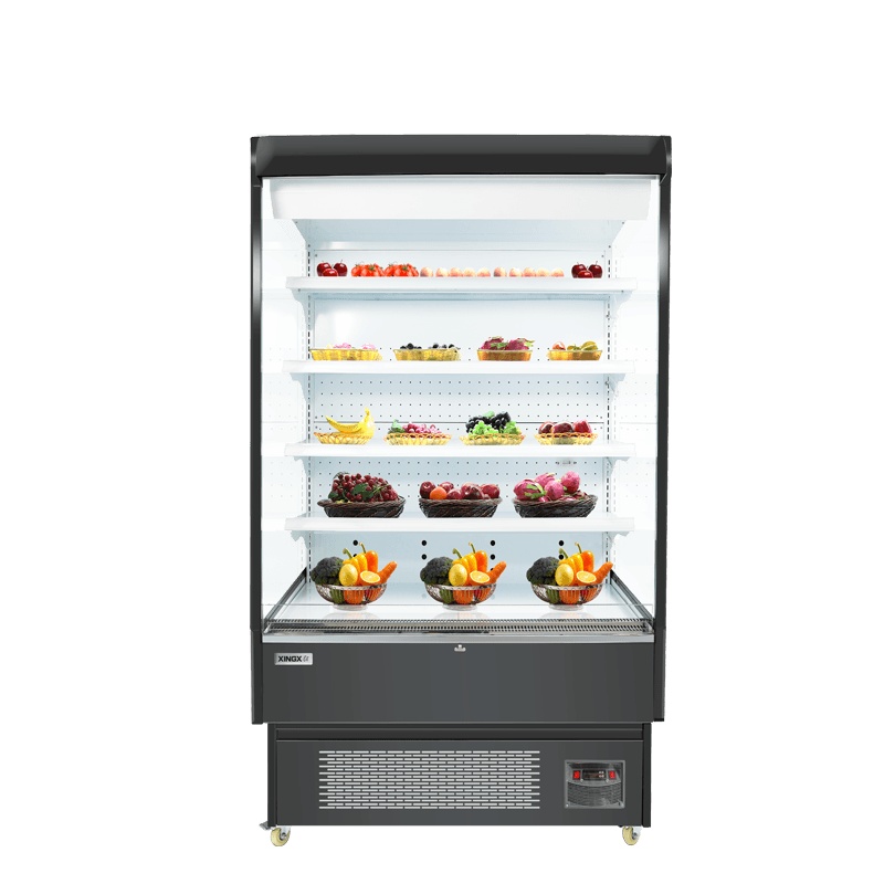 星星(XINGX) 1200升 超市风幕柜 智能温控 风冷无霜 水果蔬菜冷藏柜 IVMC-2.6-8920W
