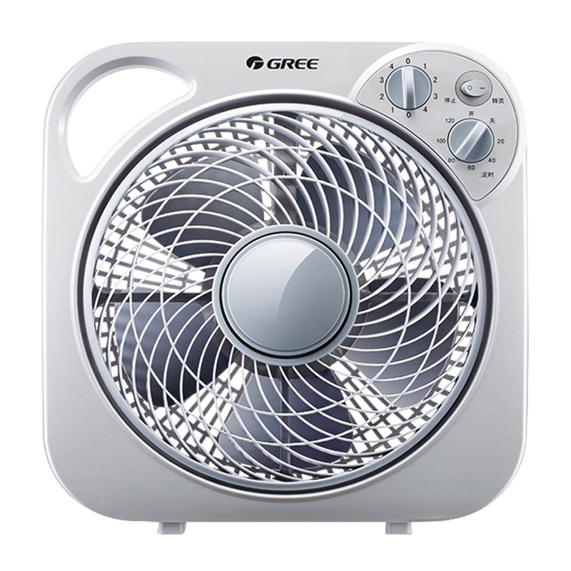 格力(GREE)电风扇 台式转页扇 办公室卧室宿舍台式风扇静音节能迷你便携小风扇 定时款KYT-2501