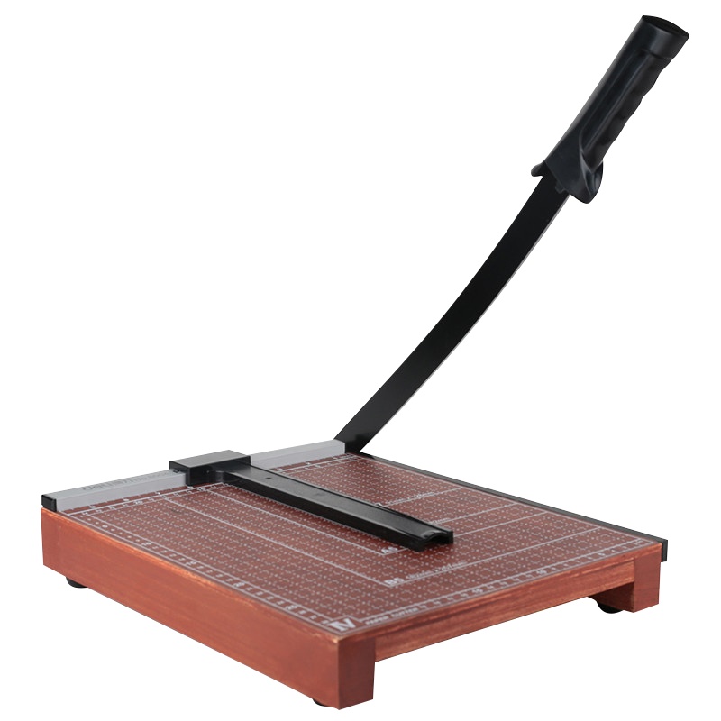 得力(deli)8004切纸机裁纸机照片刀切纸板木质切纸刀裁纸刀多规格 可裁切A4及以下规格 300*250mm