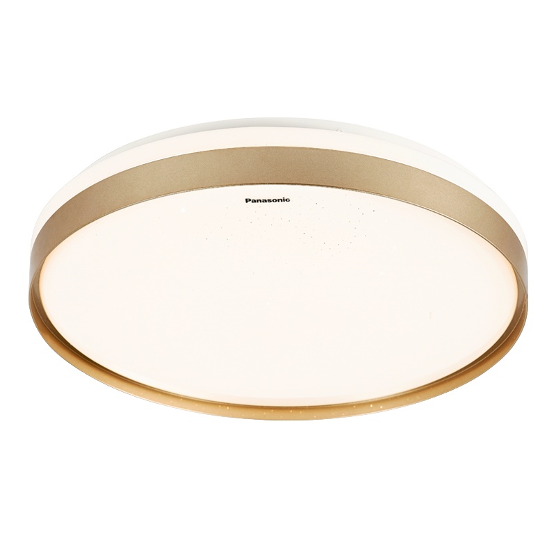 松下吸顶灯LED圆形书房卧室灯简约现代大气星星效果长方形客厅灯洛夕灯具落夕