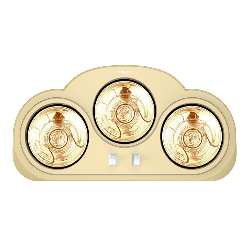 四季沐歌浴霸 便携壁挂式灯暖三灯取暖灯泡 即开即热安全速热