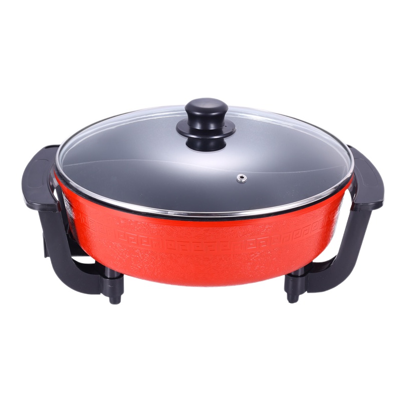 昂爵 AJ-5 多功能 鸳鸯 电火锅 6L大容量 学生宿舍电煮锅 智能控温 5档调节 双管加热不沾内锅