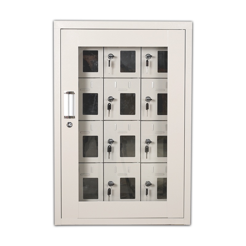 振奥 钢制手机充电柜存放柜 单位员工手机保管柜 12门手机存放柜带外门