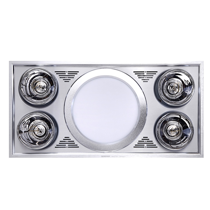 鸿雁灯暖浴霸灯泡集成吊顶浴霸三合一 卫生间集成吊顶灯浴霸3合一