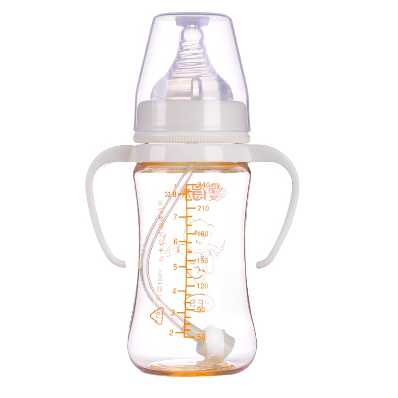 IVORY爱得利PES奶瓶宽口径奶瓶宝宝奶瓶Y1016 240ml