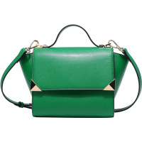 2019韩版女包斜挎包时尚百搭迷你翅膀包手提单肩斜跨绿色包包 小号S