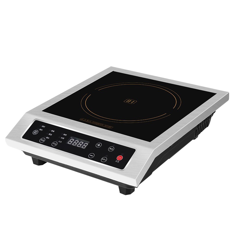 友田 (YOUTIAN)商用电磁炉大功率 平凹面电磁炉3500W大功率电磁灶 商厨爆炒平底电磁炉 3.5kw半钢台式平炉
