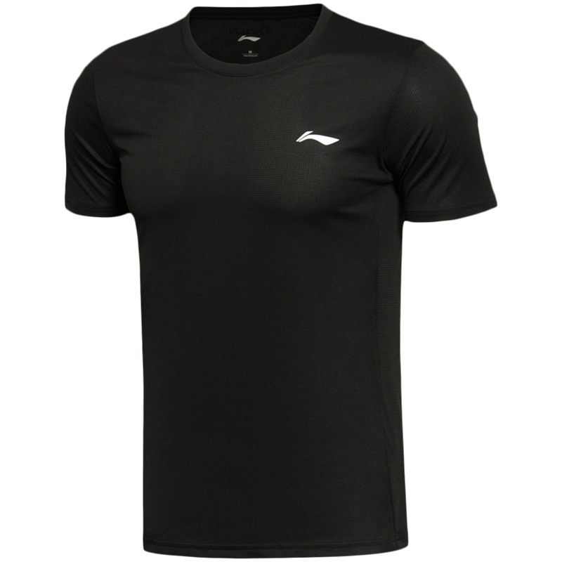 LINING李宁短袖T恤男士短装夏季圆领针织运动服ATSL053