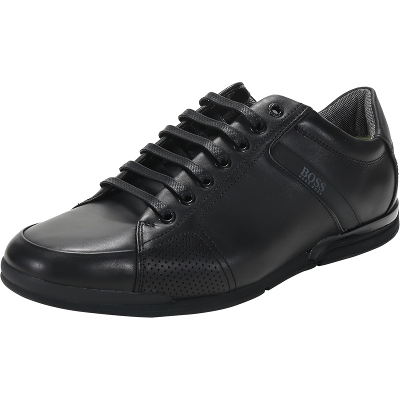 HUGO BOSS 雨果博斯 男士 皮革系带休闲运动鞋50401835