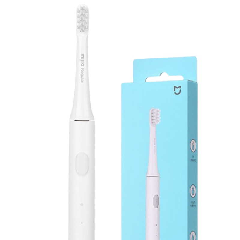 苏宁宜品推荐—小米米家声波电动牙刷T100 白