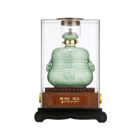 牛栏山 北京牛栏山二锅头 清香型高度白酒 魁盛號 大师级手工原浆 60度 2.5L 单支礼盒装 大坛子酒