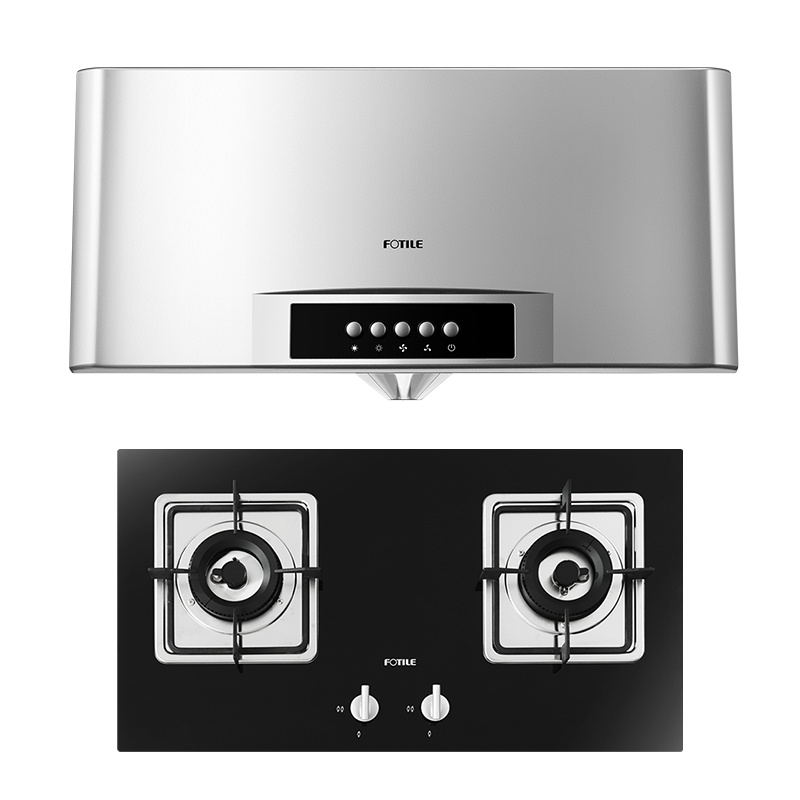 方太(FOTILE)欧式按键式小尺寸 中式家用 深罩型 抽油烟机CXW-175-SY09G+FD21BE